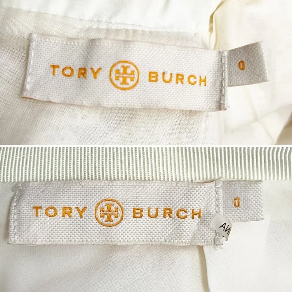 Tory Burch Aurelia Lace Top & Debra Skirt Set Cream Ivory Size 0 Matching Outfit